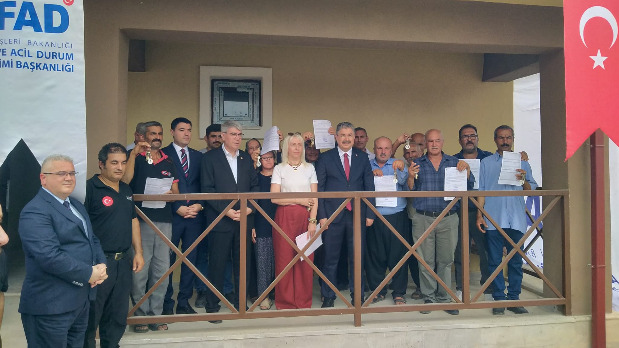 27 Adet Köy Konutu Anahtar Teslim Töreni (Sumbas/ALİBEYLİ Köyü)