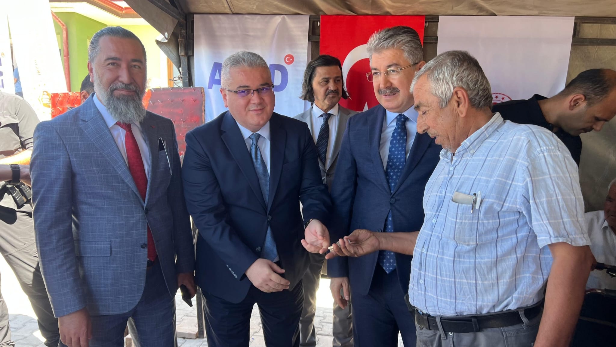89 Adet Köy Konutu Anahtar Teslim Töreni (Merkez-Bahçe Köyü)