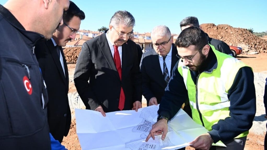 AKÇAKOYUNLU Köyü 136 adet Betonarme Köy Konutlarda İnceleme