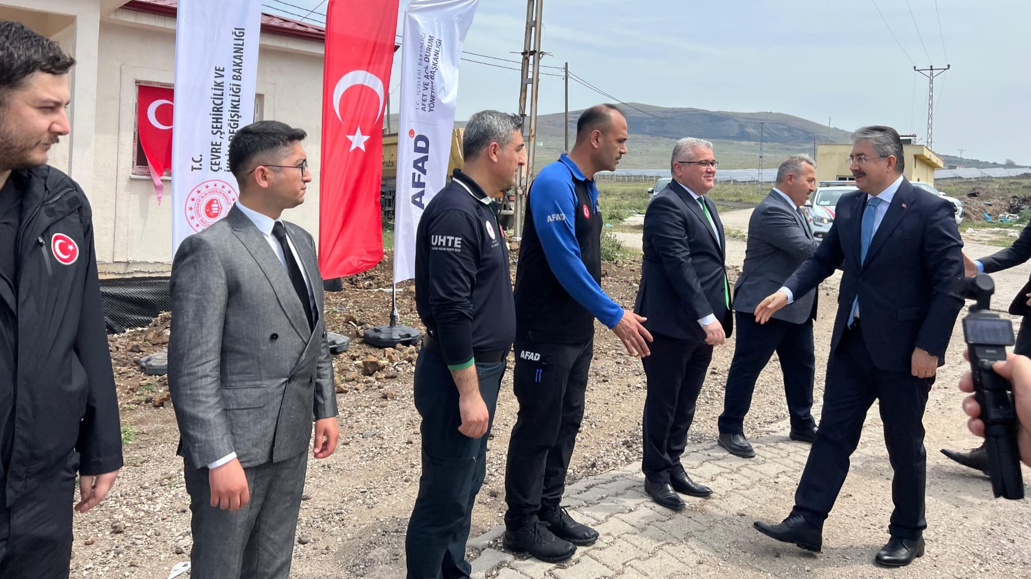 ARSLANPINARI Köyü 7 adet Çelik Köy Konutlarda İnceleme