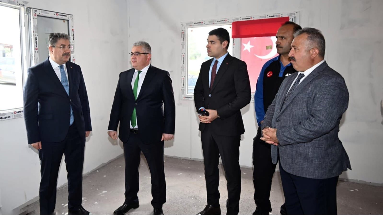 ARSLANPINARI Köyü 7 adet Çelik Köy Konutlarda İnceleme