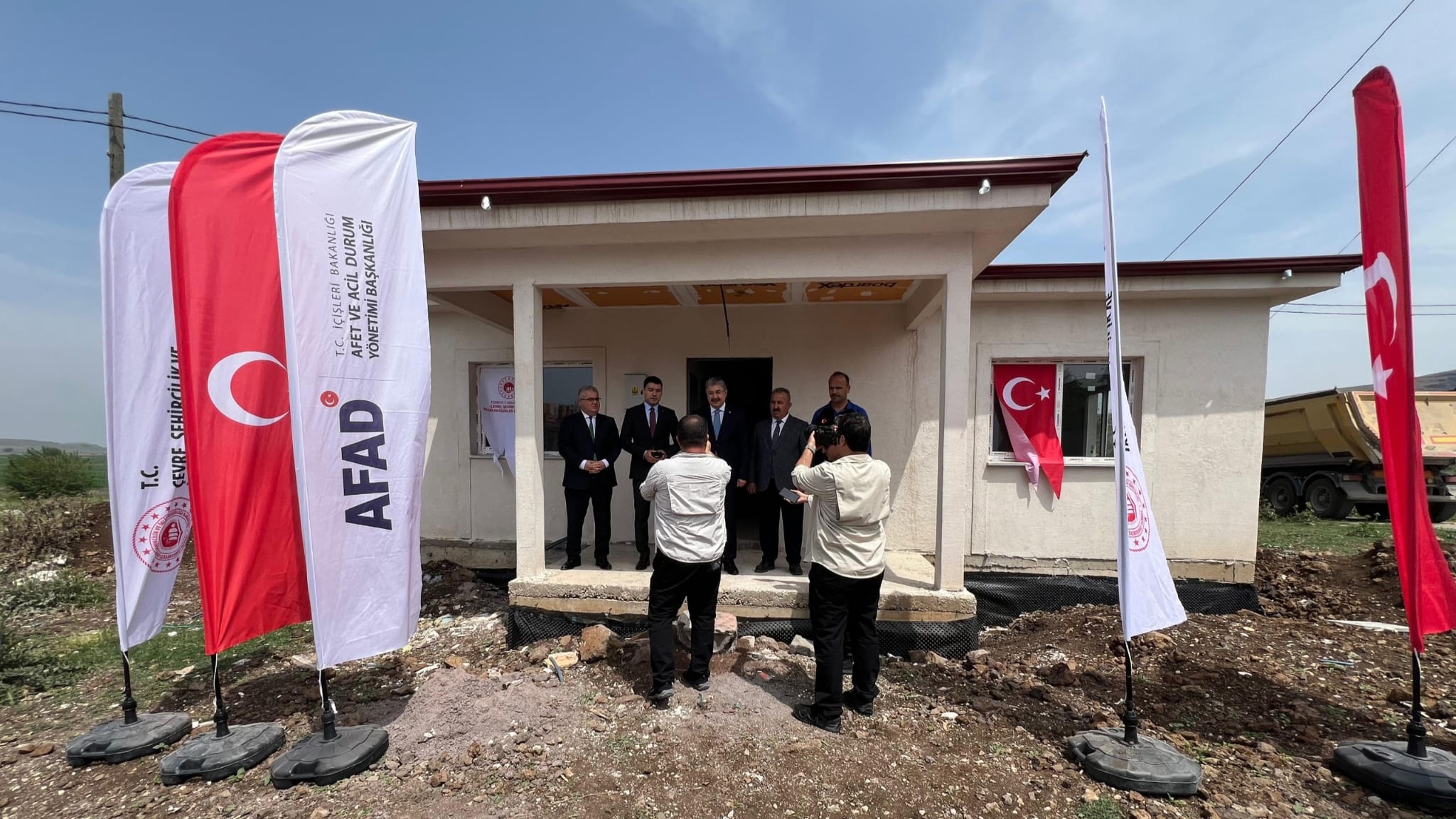ARSLANPINARI Köyü 7 adet Çelik Köy Konutlarda İnceleme