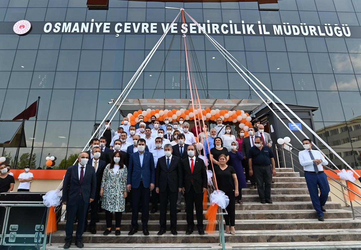 Çevre ve Şehircilik İl Müdürlüğü Hizmet Binasının Açılışı, Çevre ve Şehircilik Bakanımız Sayın Murat Kurum tarafından Yapıldı