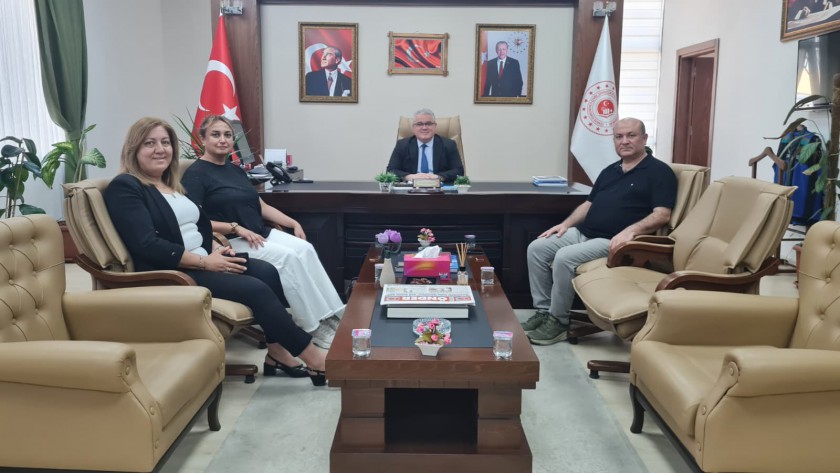 Edirne Çevre, Şehircilik ve İklim Değişikliği İl Müdürü Sayın Ayşe SARI, İl Müdürümüzü Ziyaret Etti.