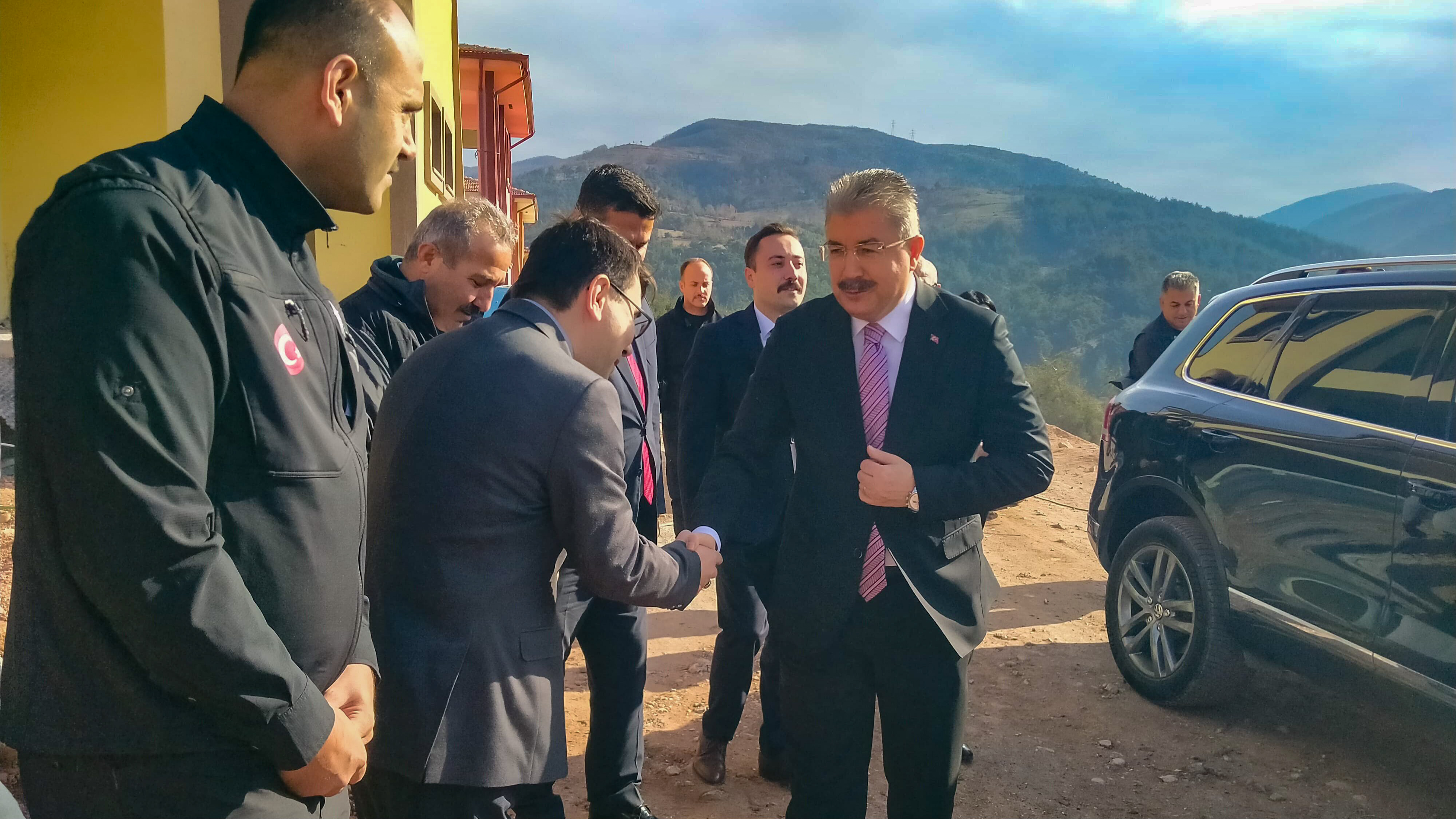 Hasanbeyli İlçesi Sarayova Köyünde Yapımı Devam Eden Deprem Köy Konutları İnşaatında İnceleme Ve Denetleme.