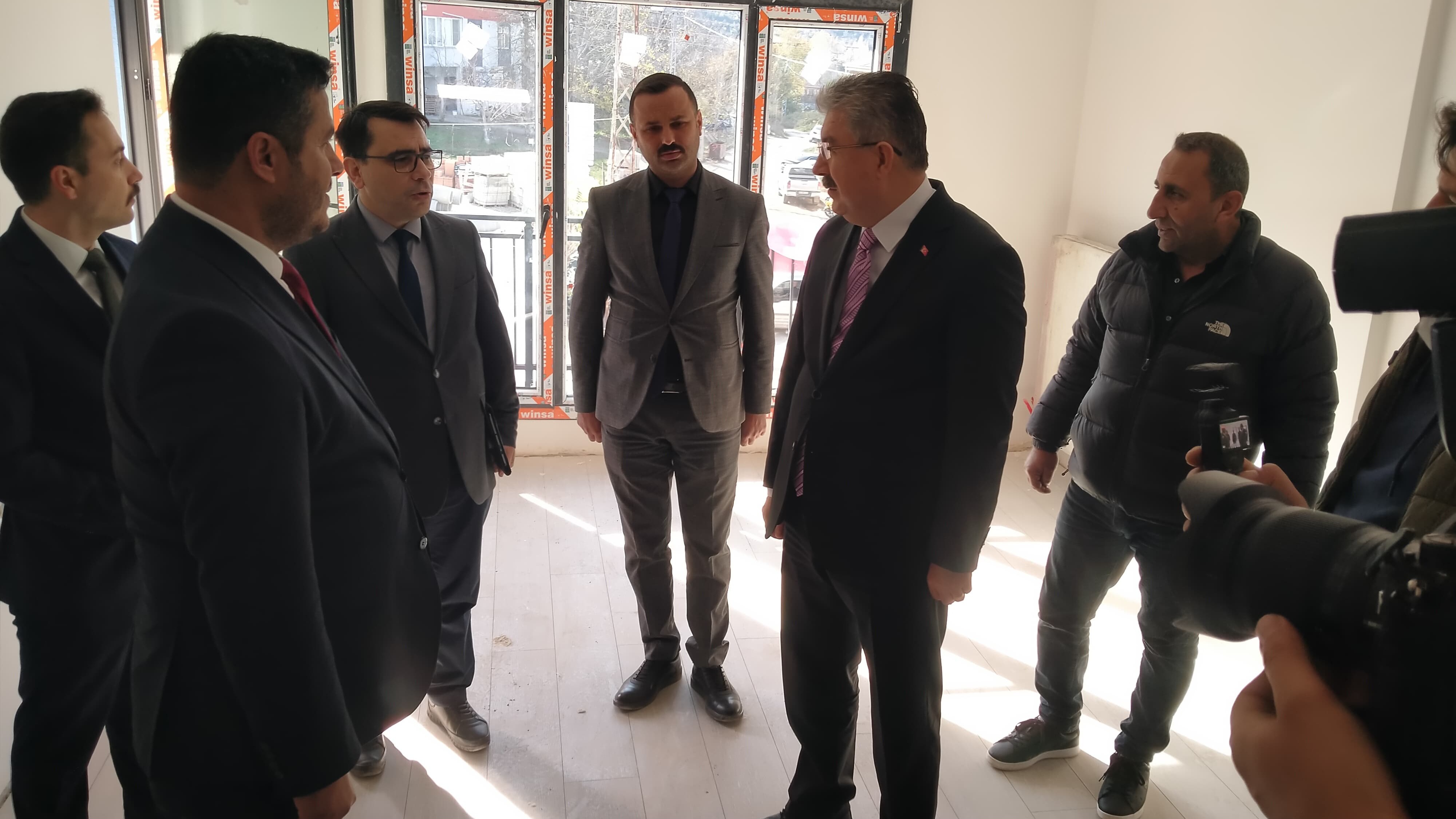 Hasanbeyli İlçesi Merkez Mahallesinde Yapımı Devam Eden Rezerv Yapı Alanında İnceleme Ve Denetleme