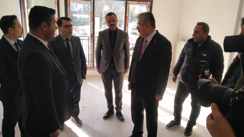 Hasanbeyli İlçesi Merkez Mahallesinde Yapımı Devam Eden Rezerv Yapı Alanında İnceleme Ve Denetleme