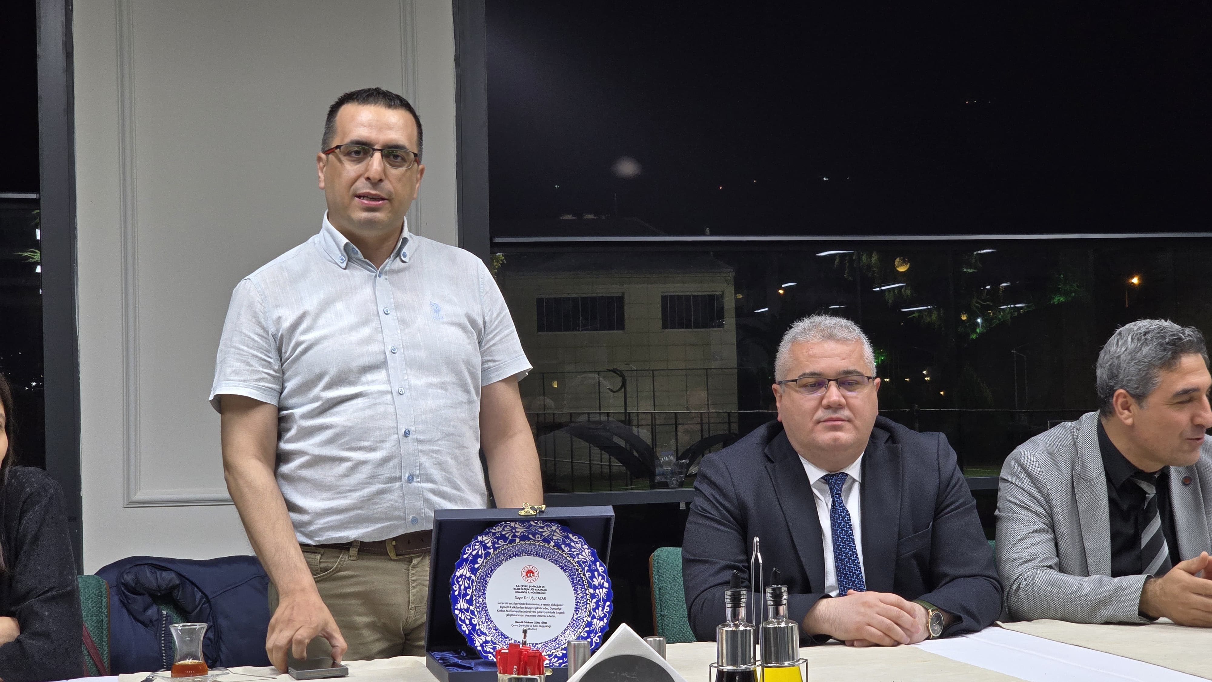 İl Müdür Yardımcımız Sayın Uğur ACAR'a Veda.