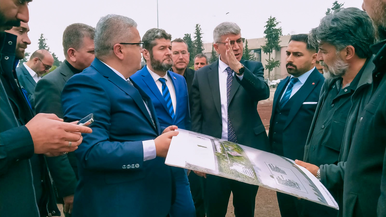 İl Müdürümüz Sayın Hamdi Görkem GENÇTÜRK Yapımı Devam Eden İnşaatlerde İncelemelerde Bulundu