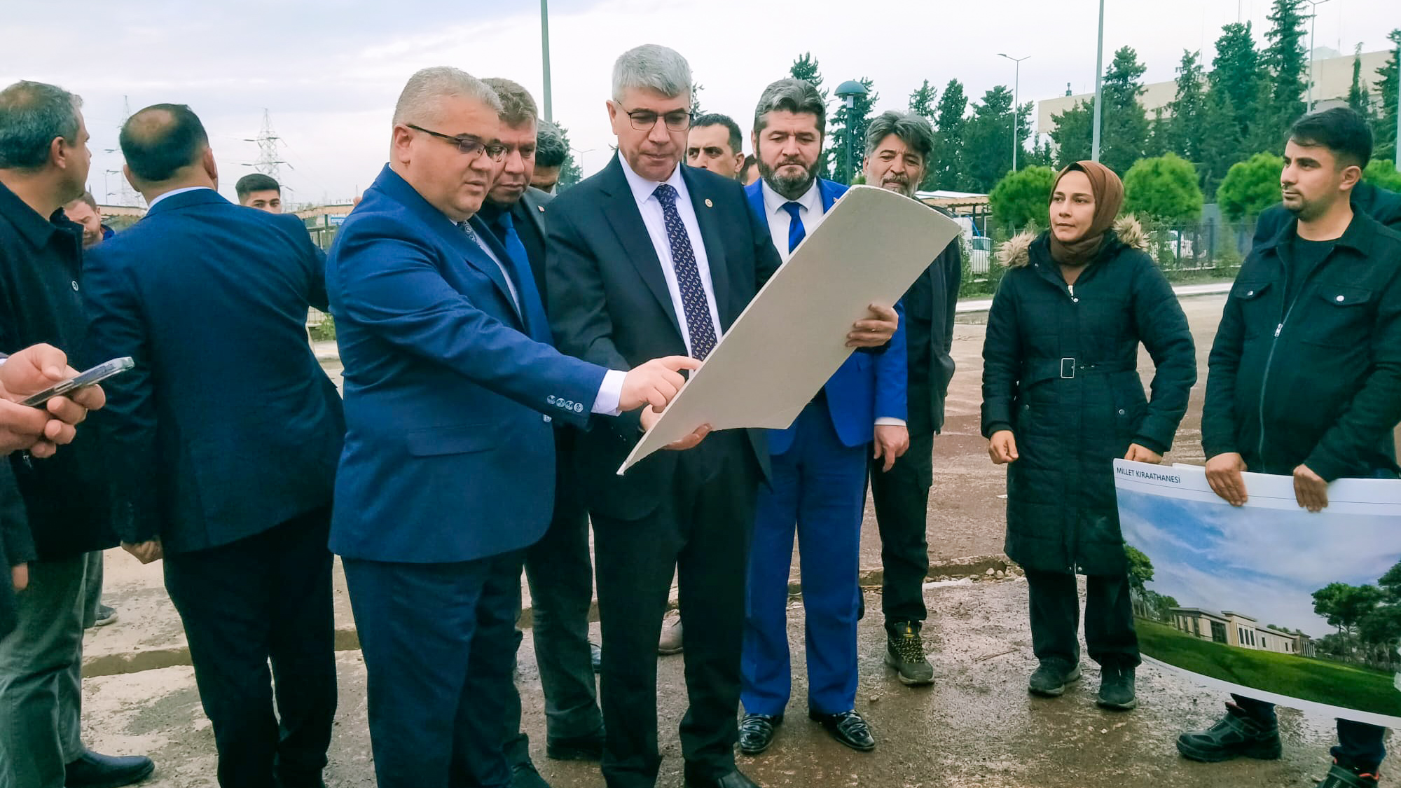 İl Müdürümüz Sayın Hamdi Görkem GENÇTÜRK Yapımı Devam Eden İnşaatlerde İncelemelerde Bulundu