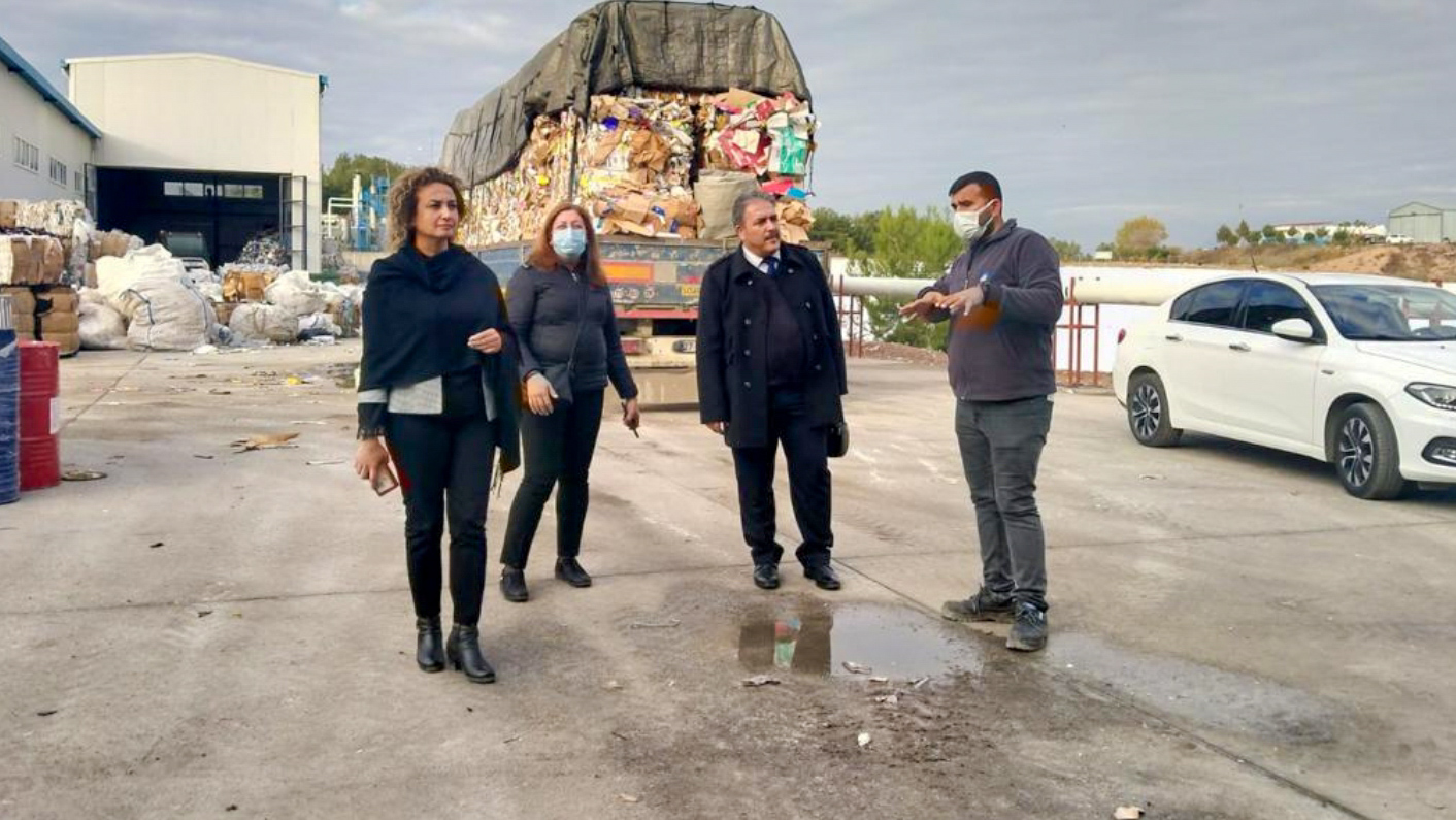 Osmaniye Katı Atık Bertaraf ve Altyapı Hizmetleri Mahalli İdareler Birliği Ziyaret Edilerek Bilgi Alındı