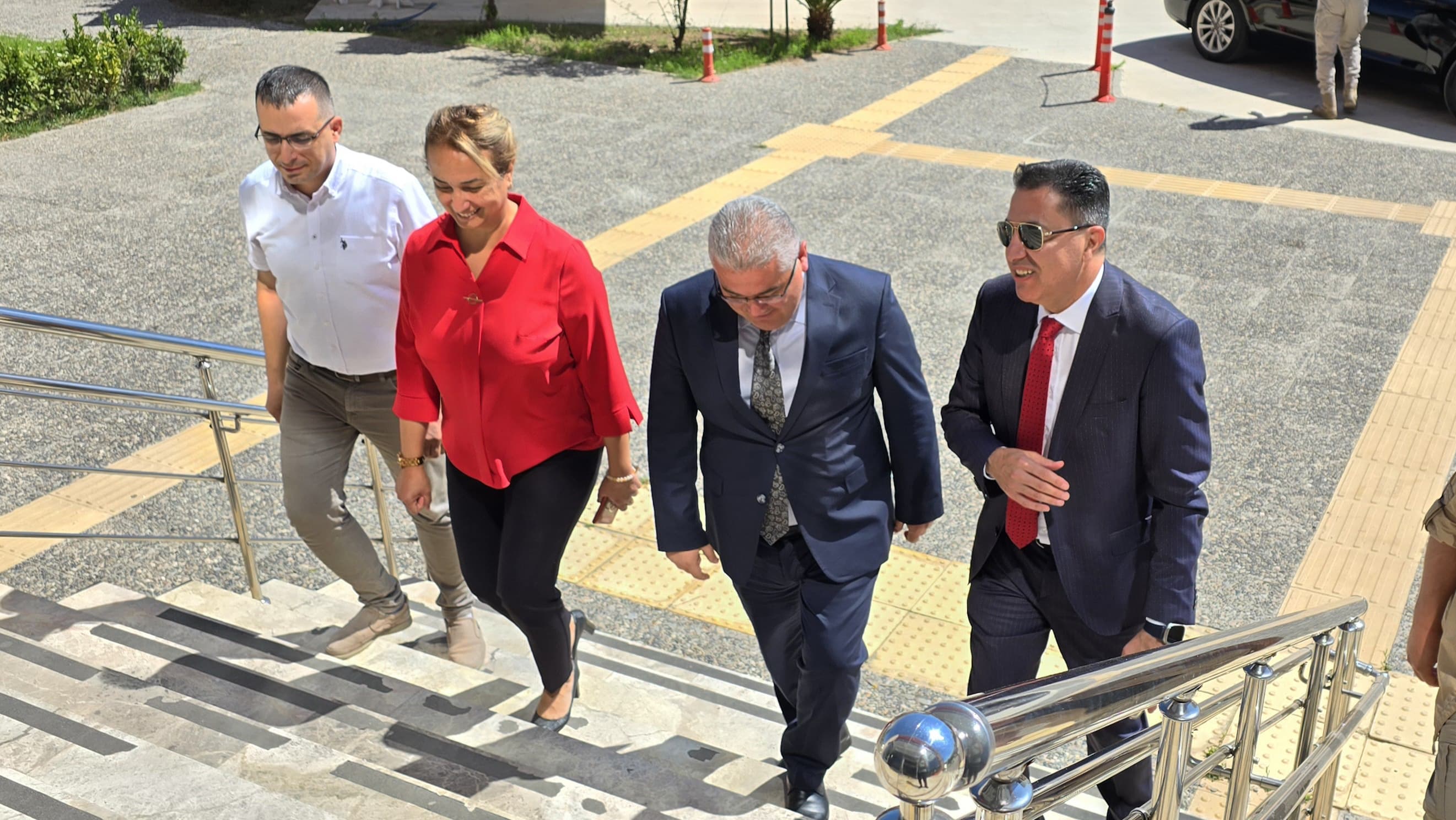 Osmaniye Korkut Ata Üniversitesi Rektörü Sayın Prof. Dr. Turgay UZUN, İl Müdürümüzü Ziyaret Etti.