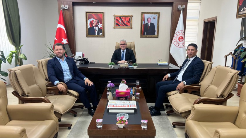 Osmaniye OSB Bölge Müdürü Sayın Musa GÖNÜL İl Müdürümüzü Ziyaret Etti.