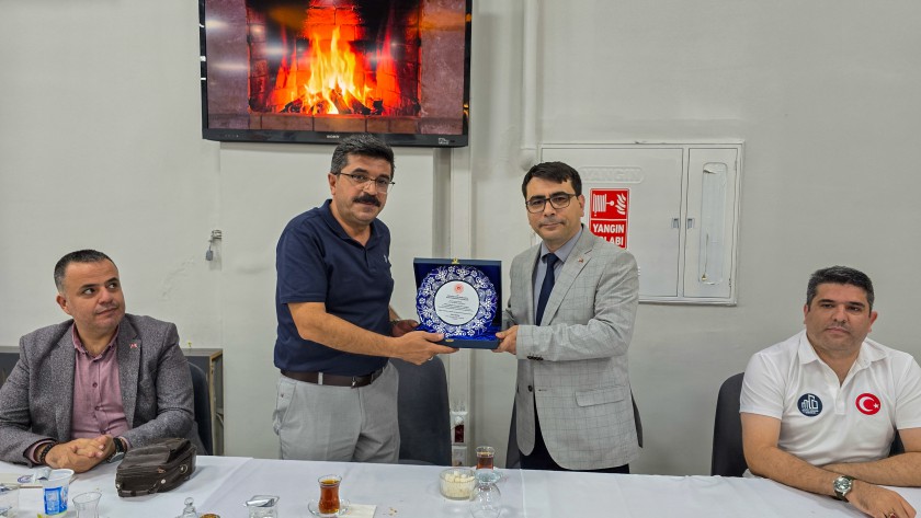 Şube Müdürümüz Sayın Mehmet UYANIK'a Veda.