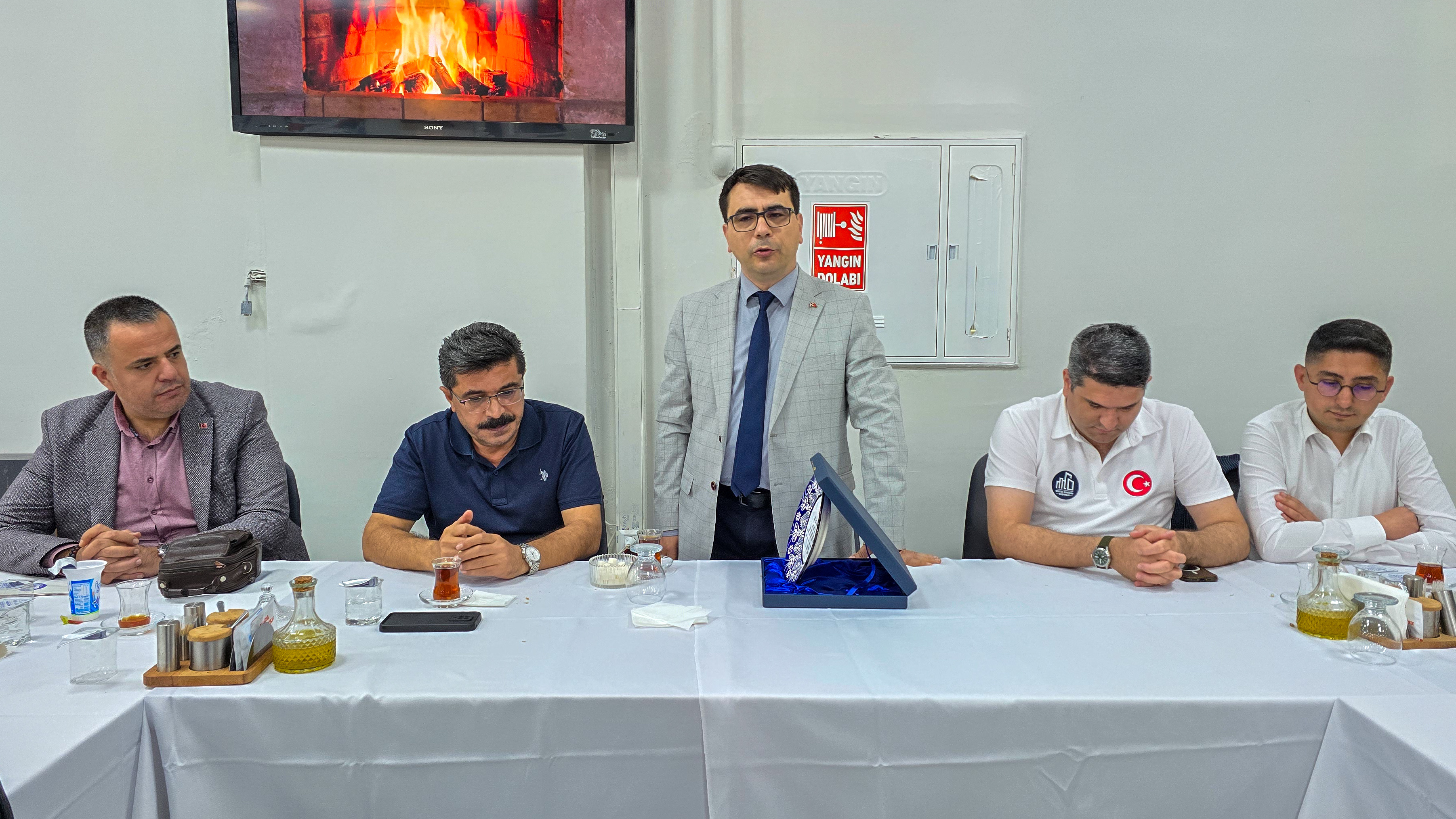 Şube Müdürümüz Sayın Mehmet UYANIK'a Veda.