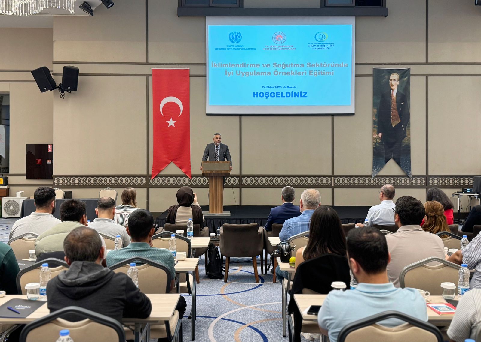 Antalya ve Mersin İllerinde Organize Sanayi Bölgeleri ile Teknik Servisler için İklimlendirme ve Soğutma Sektöründe İyi Uygulama Örnekleri Eğitimleri Gerçekleştirildi