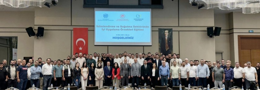 Antalya ve Mersin İllerinde Organize Sanayi Bölgeleri ile Teknik Servisler için İklimlendirme ve Soğutma Sektöründe İyi Uygulama Örnekleri Eğitimleri Gerçekleştirildi