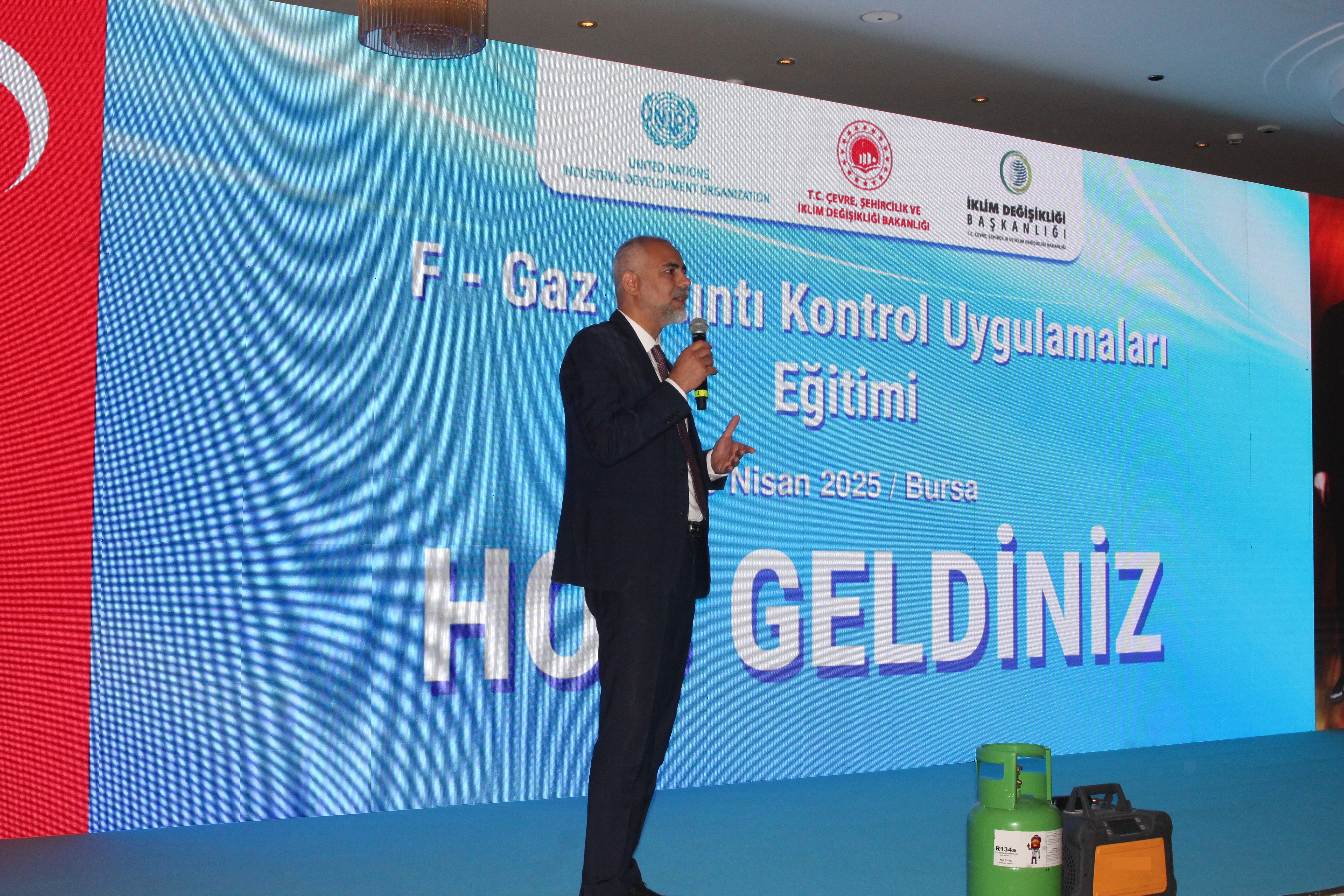 Organize Sanayi Bölgeleri için F-Gaz Sızıntı Kontrol Uygulamaları Eğitimi ile Teknik Servisler için İklimlendirme ve Soğutma Sektöründe İyi Uygulama Eğitimleri Bursa’da Gerçekleştirildi