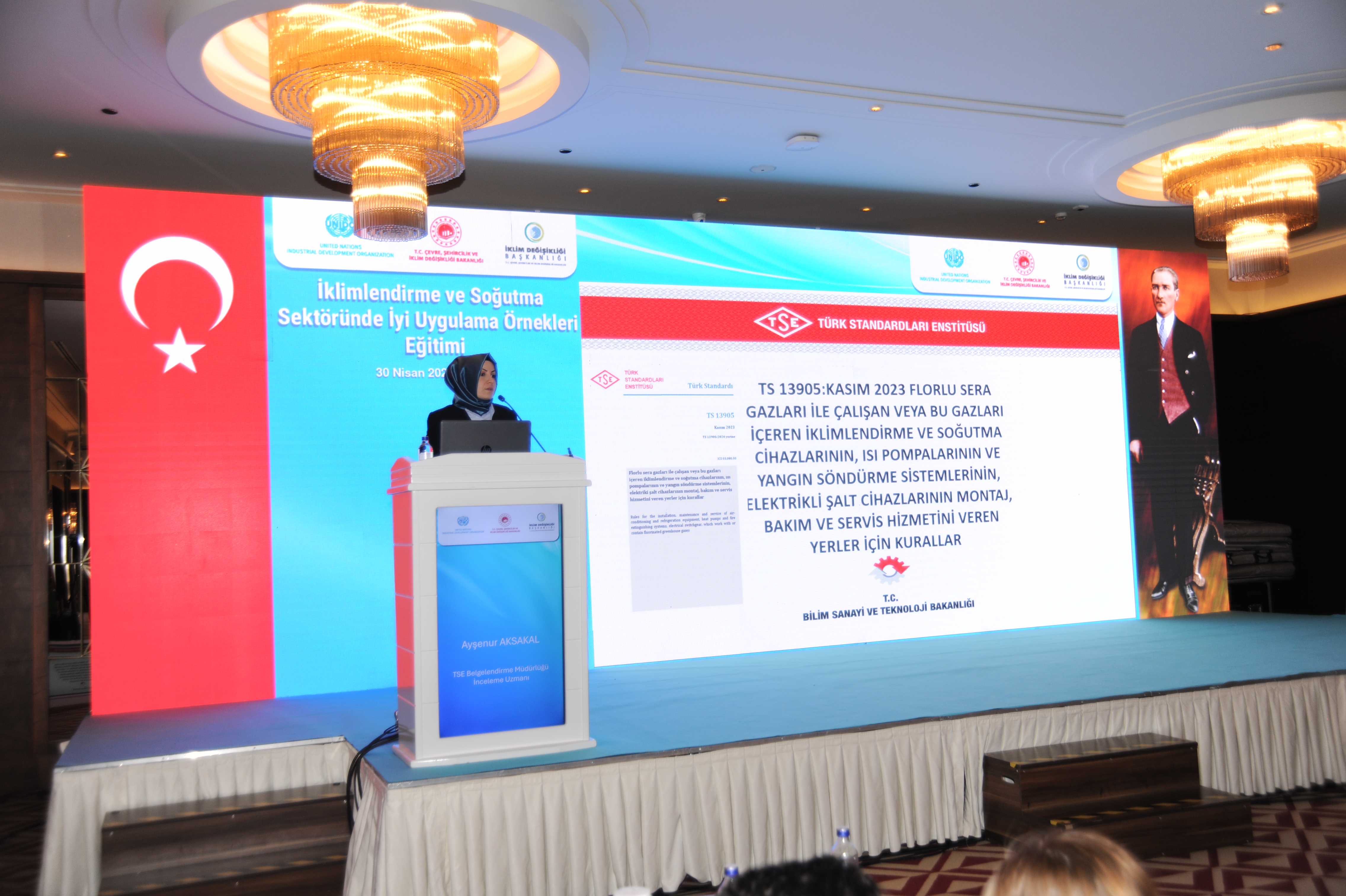 Organize Sanayi Bölgeleri için F-Gaz Sızıntı Kontrol Uygulamaları Eğitimi ile Teknik Servisler için İklimlendirme ve Soğutma Sektöründe İyi Uygulama Eğitimleri Bursa’da Gerçekleştirildi