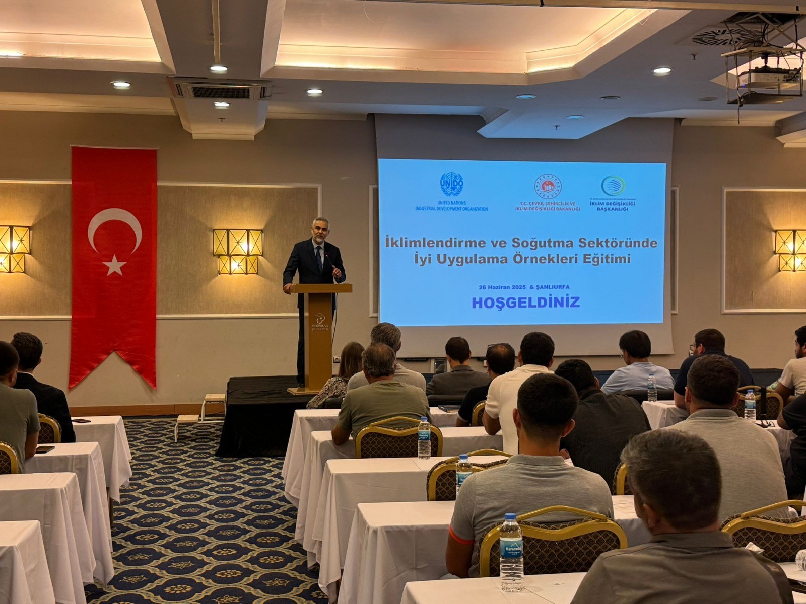 Organize Sanayi Bölgeleri için F-Gaz Sızıntı Kontrol Uygulamaları Eğitimi ile Teknik Servisler için İklimlendirme ve Soğutma Sektöründe İyi Uygulama Eğitimleri Gaziantep ve Şanlıurfa İllerinde Gerçekleştirildi