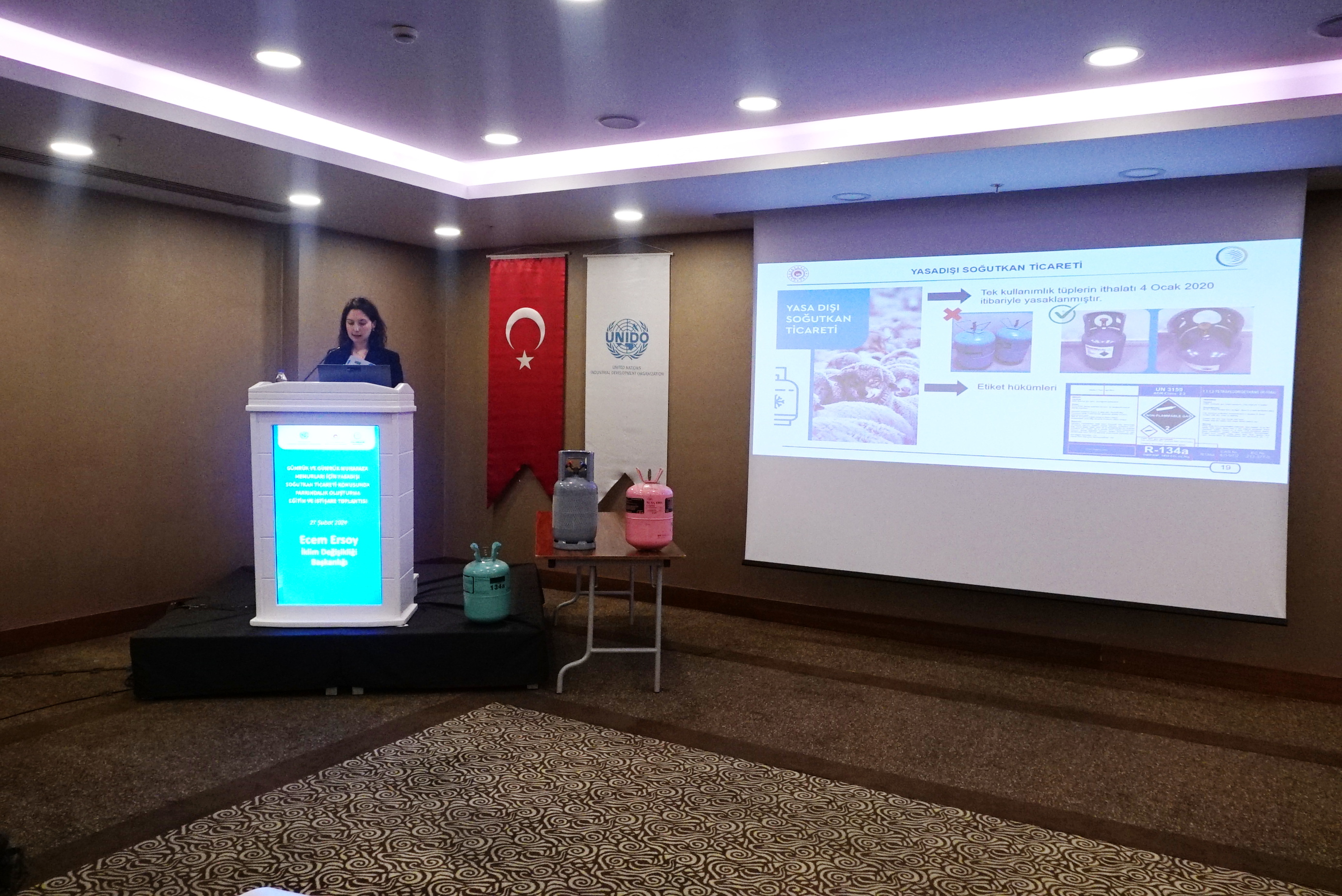 Awareness Training and Consultation Meeting on Illegal Refrigerant Trade was Held in Istanbul