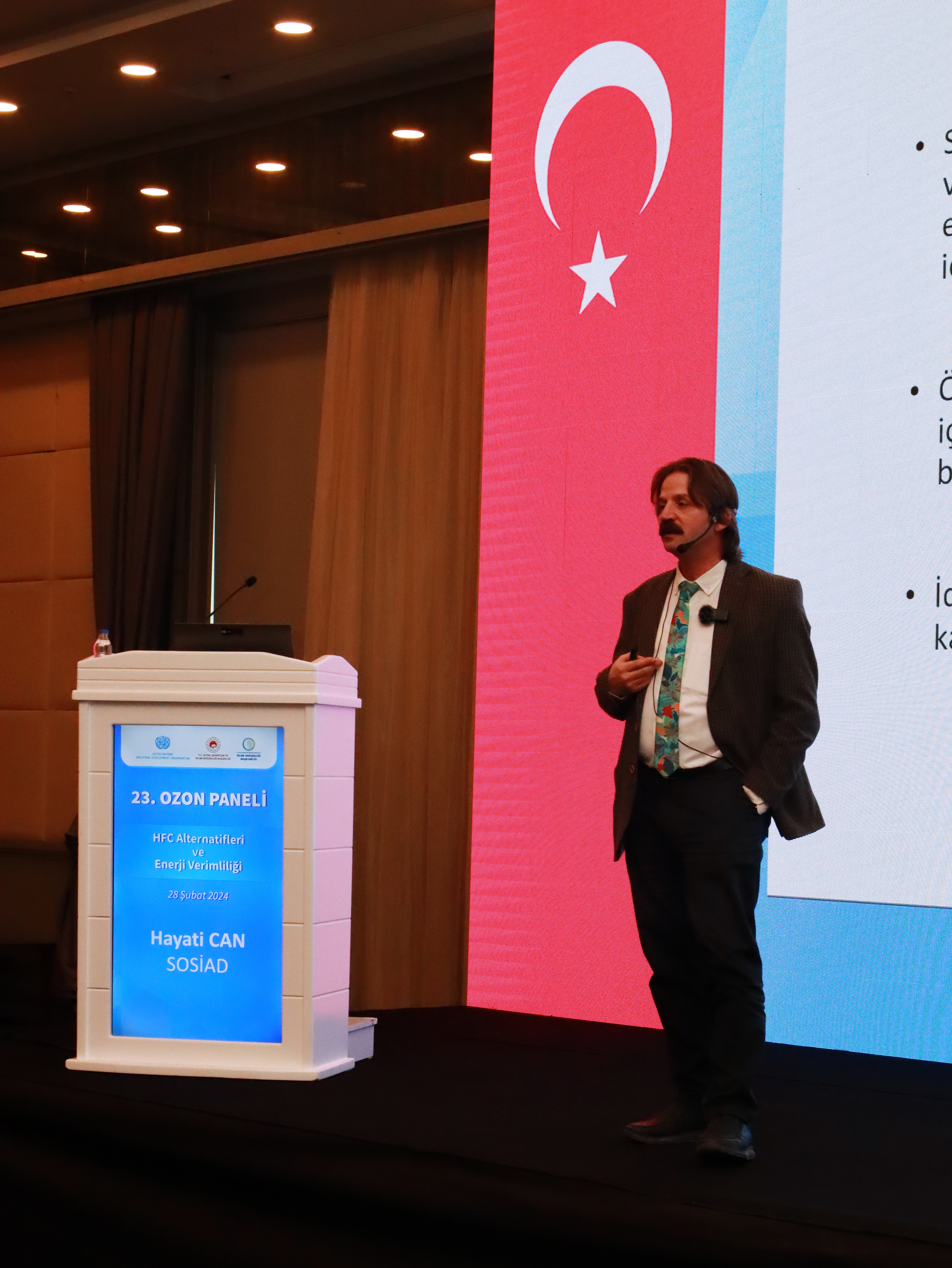 The 23rd Ozone Panel was held in Istanbul with great interest from the industry