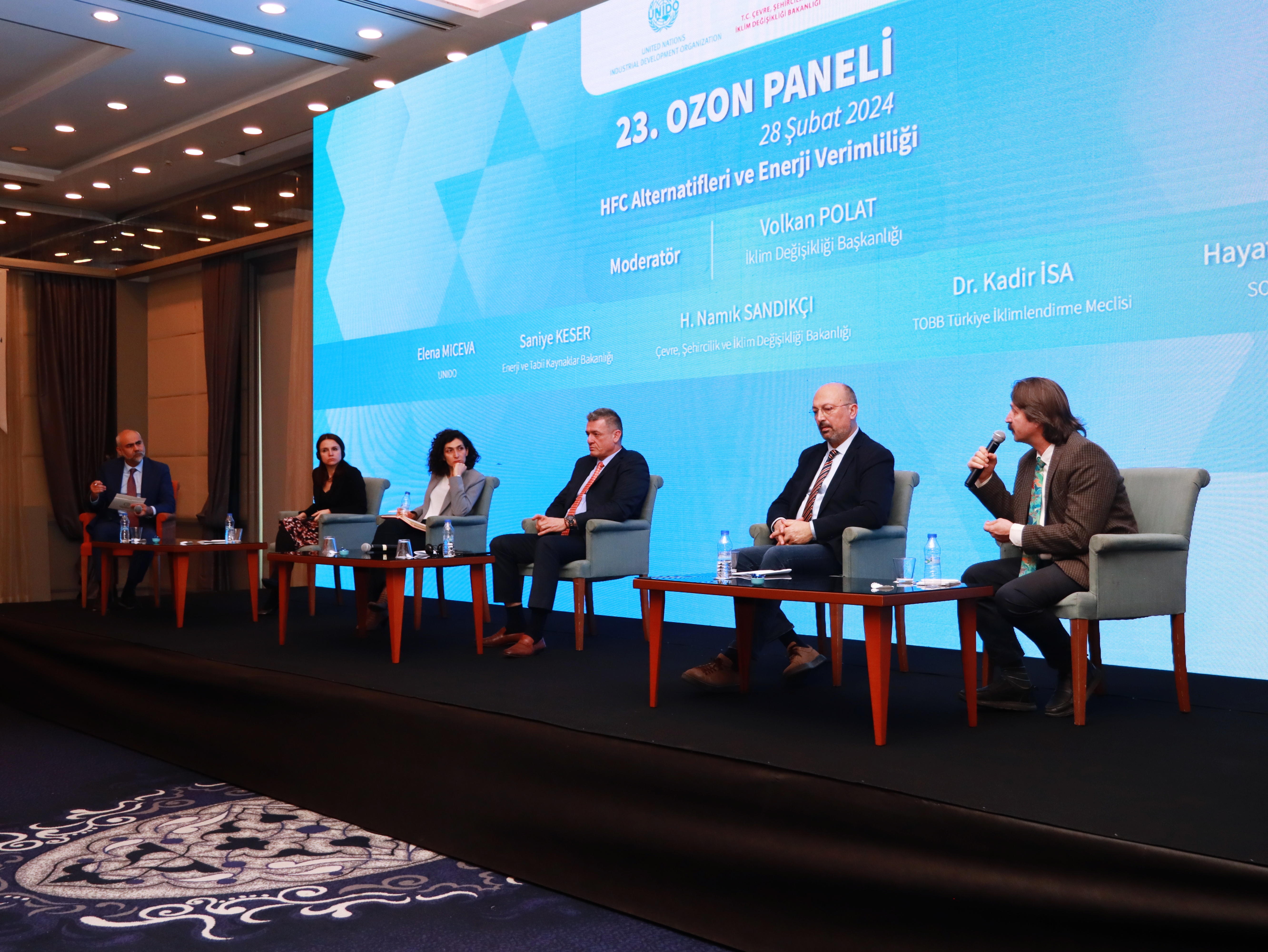 The 23rd Ozone Panel was held in Istanbul with great interest from the industry