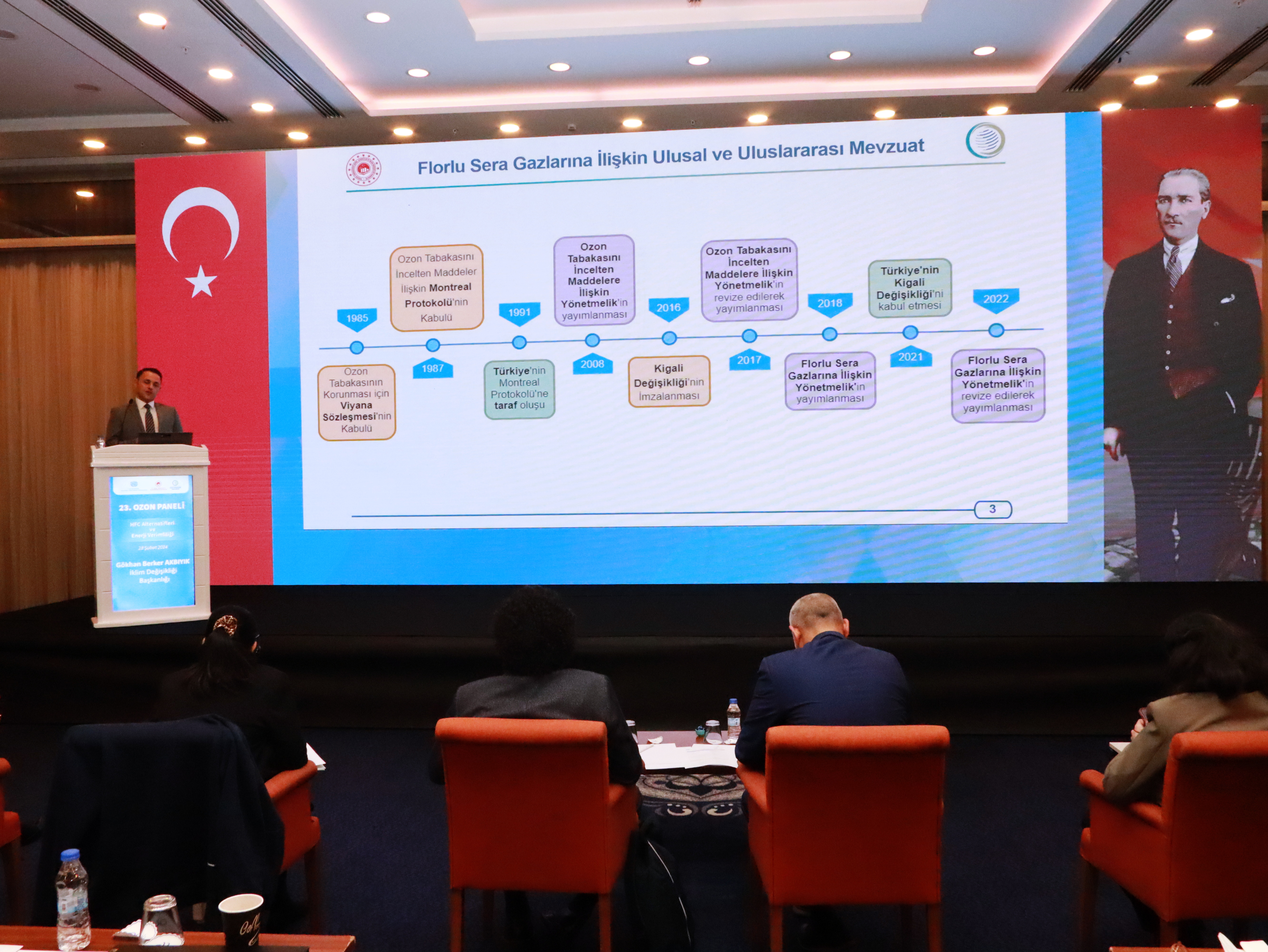 The 23rd Ozone Panel was held in Istanbul with great interest from the industry