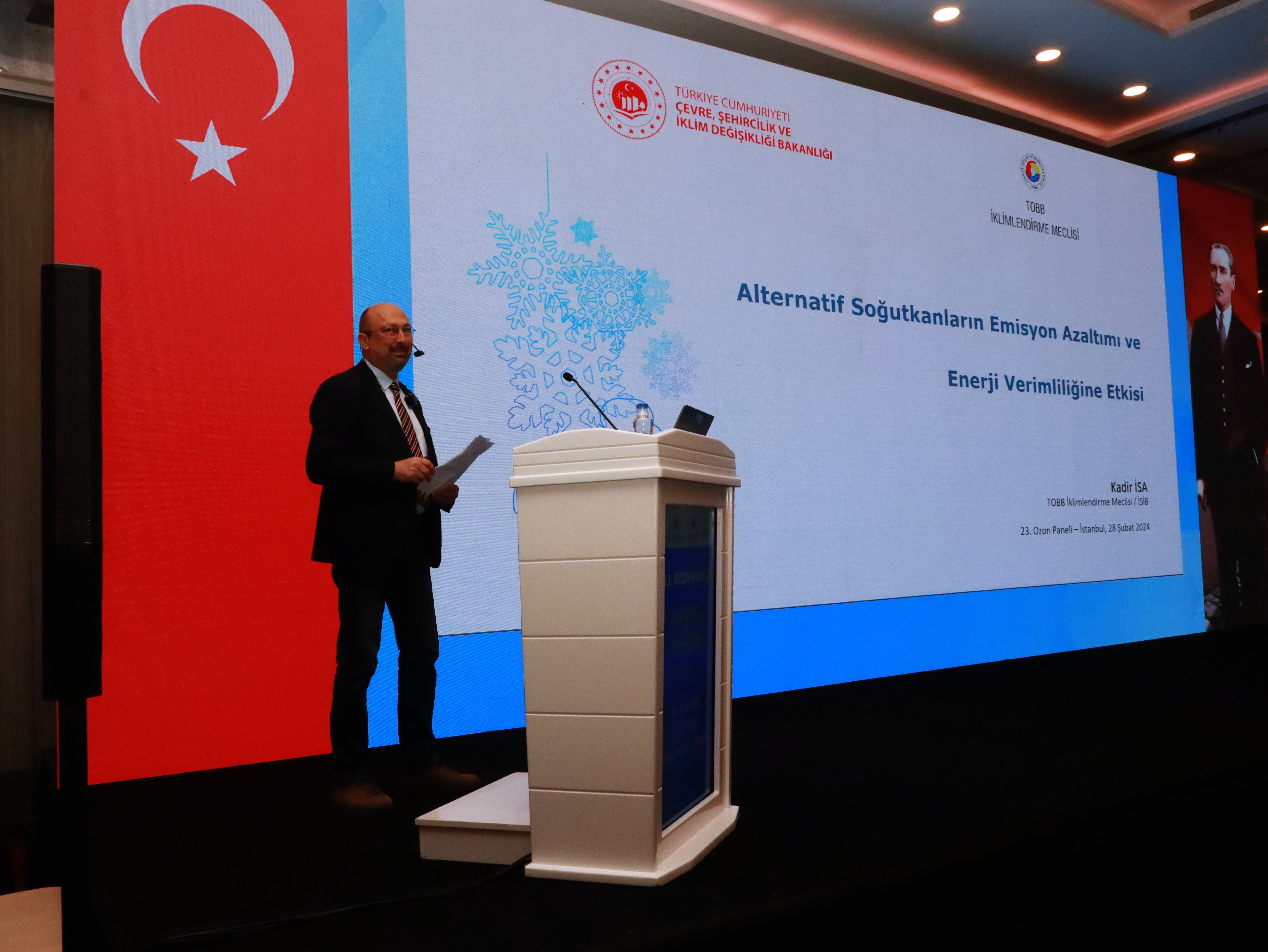 The 23rd Ozone Panel was held in Istanbul with great interest from the industry