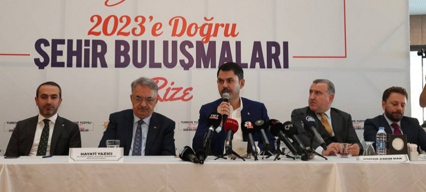 BAKAN KURUM: “İLK EVİM, İL İŞ YERİM” PROJESİNİ AÇIKLADIKTAN 40 GÜN SONRA 17 İLİMİZDE 5 BİN 615 KONUTUMUZUN TEMELİNİ ATTIK”