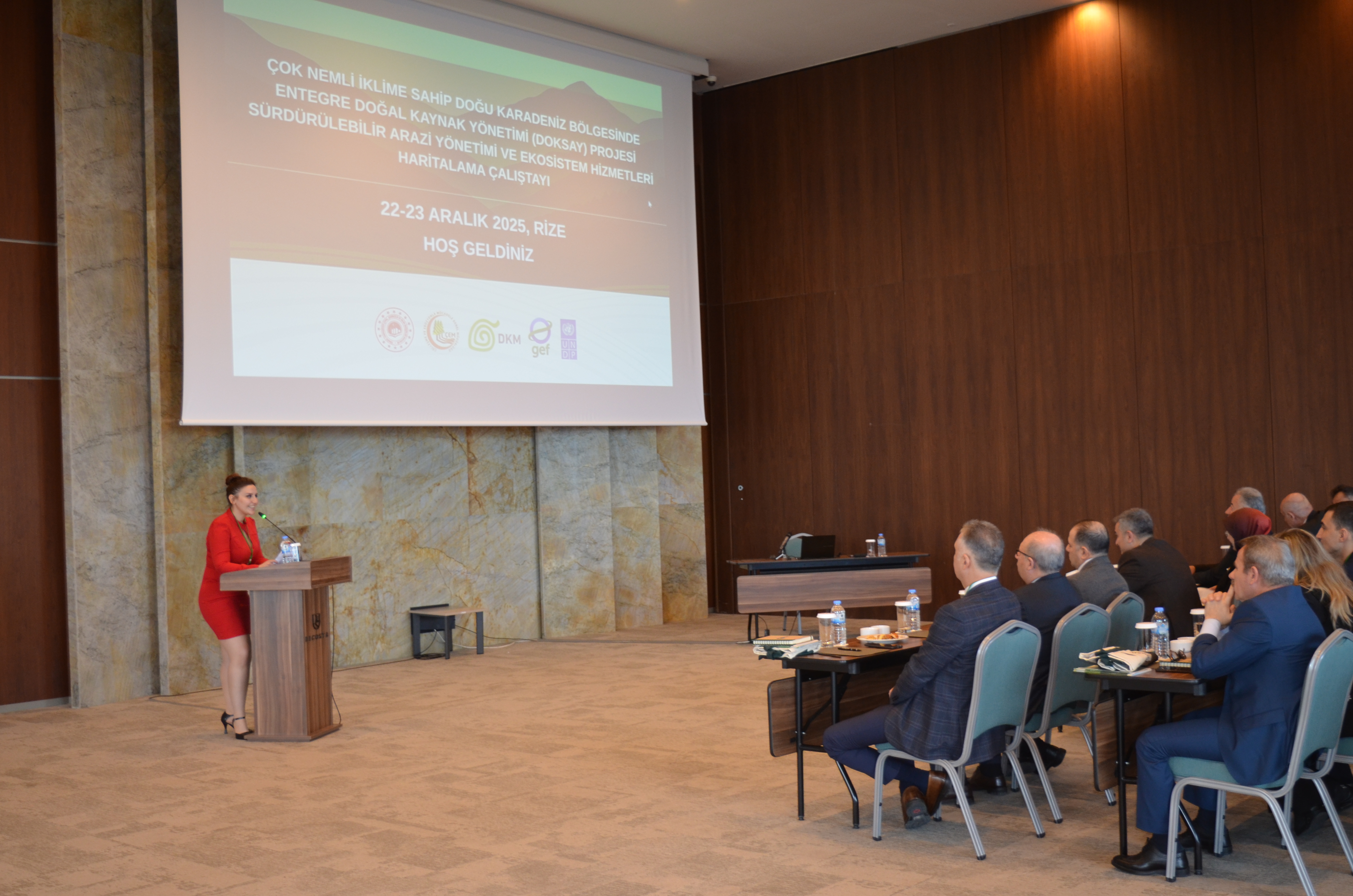 Çok Nemli İklime Sahip Doğu Karadeniz Bölgesinde Entegre Doğal Kaynak Yönetimi ( Doksay) Projesi Sürdürülebilir Arazi Yönetimi ve Ekosistem Hizmetleri Haritalama Çalıştayı