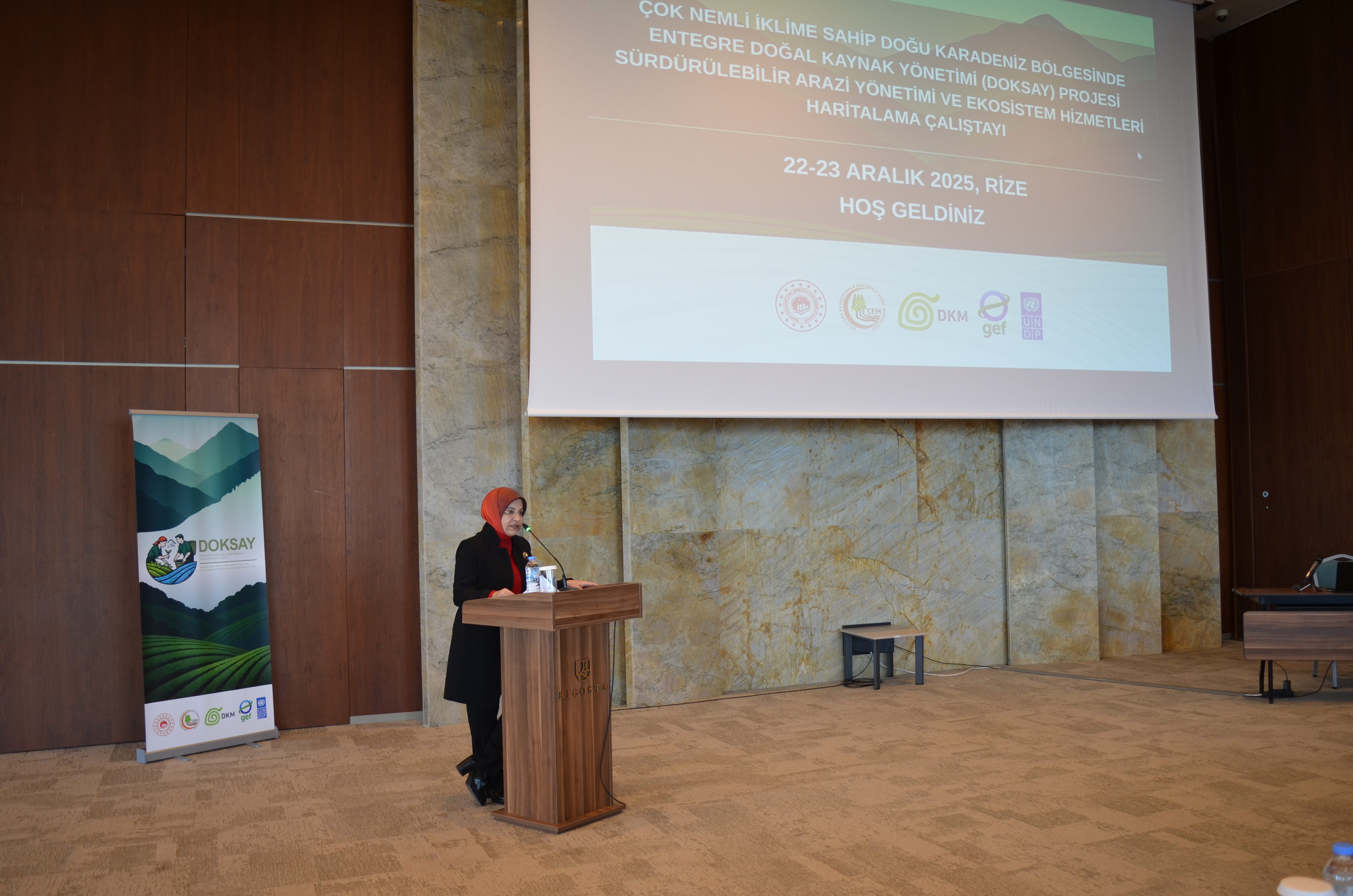 Çok Nemli İklime Sahip Doğu Karadeniz Bölgesinde Entegre Doğal Kaynak Yönetimi ( Doksay) Projesi Sürdürülebilir Arazi Yönetimi ve Ekosistem Hizmetleri Haritalama Çalıştayı