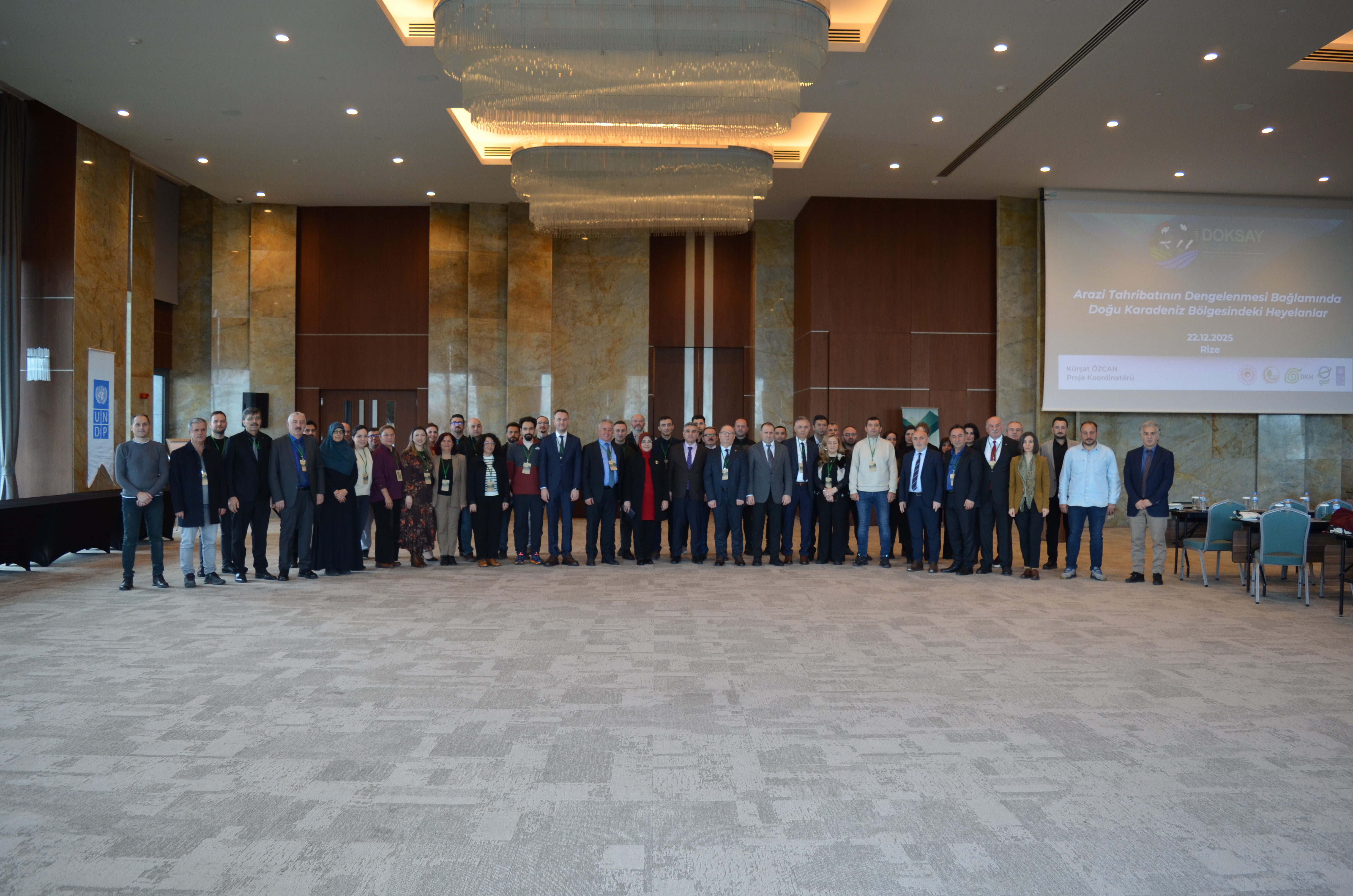 Çok Nemli İklime Sahip Doğu Karadeniz Bölgesinde Entegre Doğal Kaynak Yönetimi ( Doksay) Projesi Sürdürülebilir Arazi Yönetimi ve Ekosistem Hizmetleri Haritalama Çalıştayı