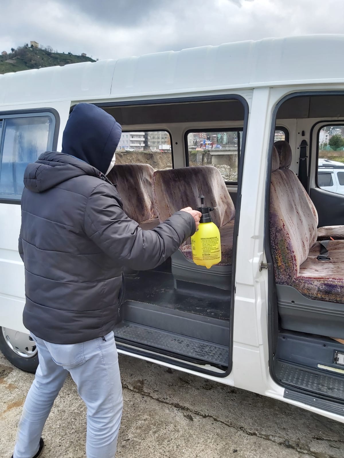 İL MÜDÜRLÜĞÜMÜZDE DEZENFEKTE ÇALIŞMALARI