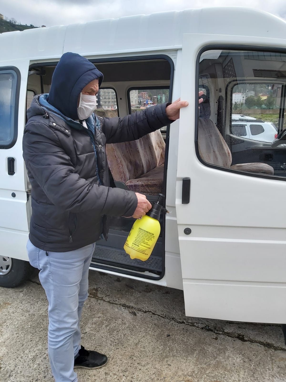 İL MÜDÜRLÜĞÜMÜZDE DEZENFEKTE ÇALIŞMALARI