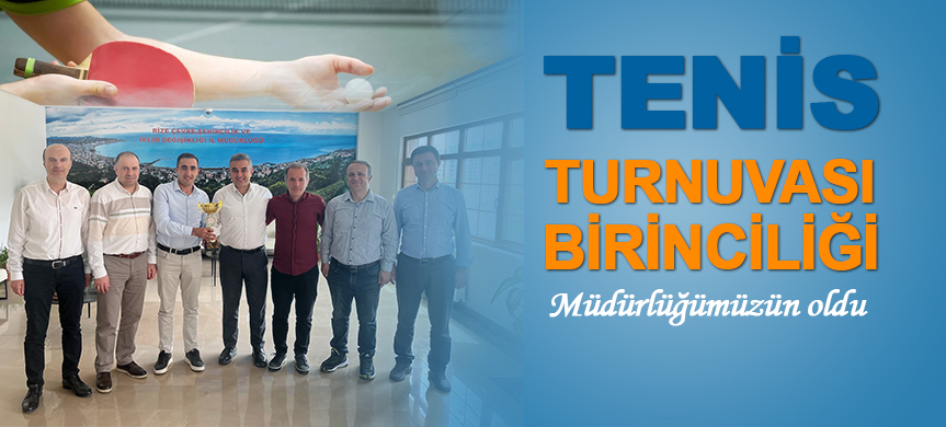 Tenis Turnuvası Birinciliği