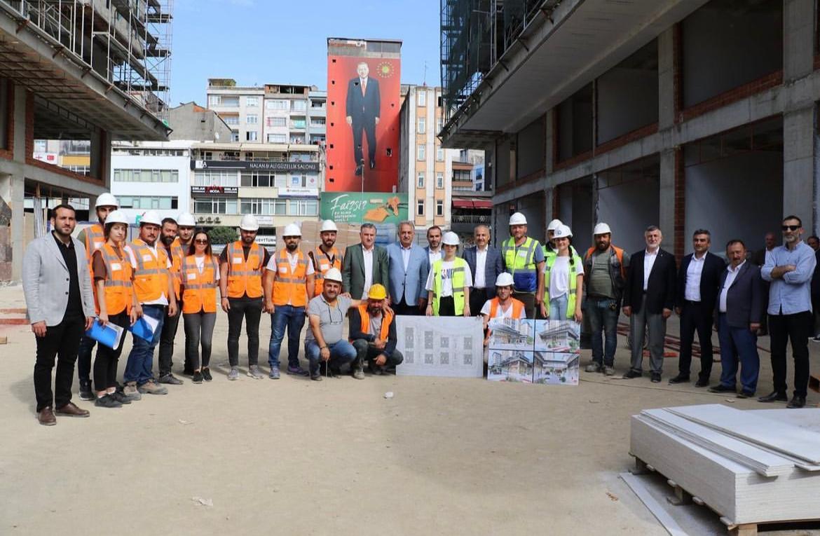 TOKİ Şantiyeleri ve Merkez Kentsel Dönüşüm Alanı Ziyaretleri