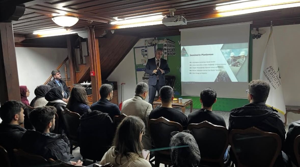 Vakıf Sohbetlerinin Konuğu İl Müdürümüz Ali Serkan SAVAŞ oldu