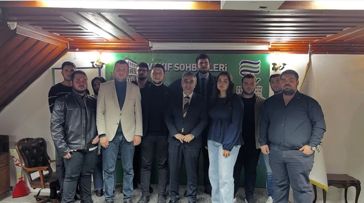 Vakıf Sohbetlerinin Konuğu İl Müdürümüz Ali Serkan SAVAŞ oldu