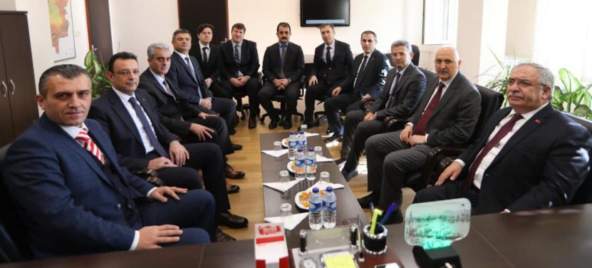 SAKARYA VALİMİZ A. HAMDİ NAYIR MÜDÜRLÜĞÜMÜZÜ ZİYARET ETTİ