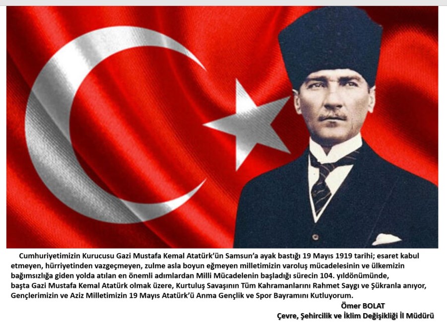 19 Mayıs Atatürk’ü Anma Gençlik ve Spor Bayramı