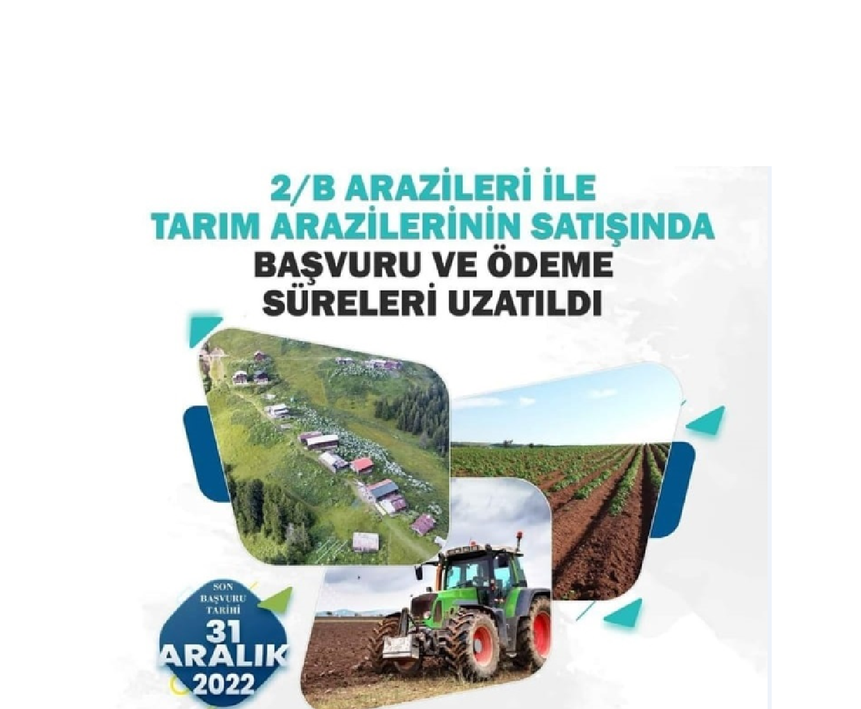 2 /B ARAZİLERİ İLE TARIM ARAZİLERİNİN SATIŞI...