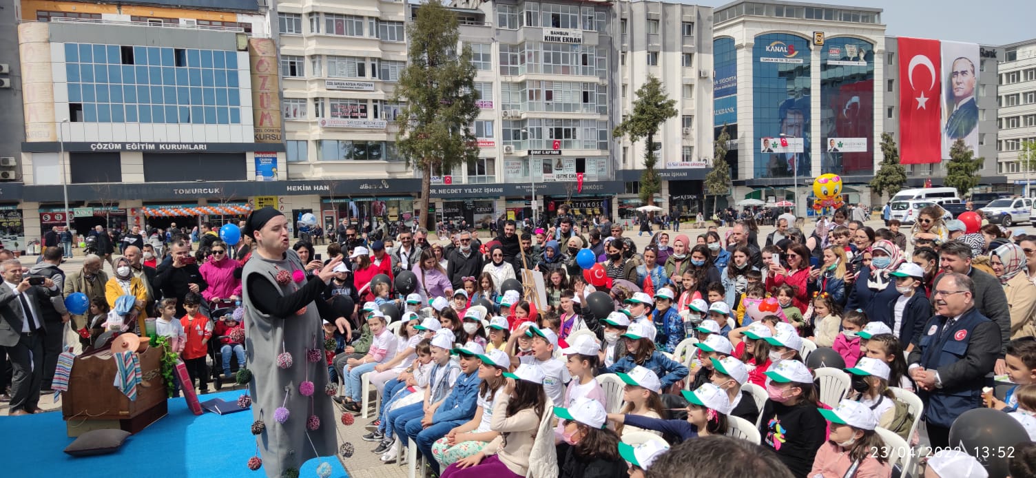 23 NİSAN ULUSAL EGEMENLİK VE ÇOCUK BAYRAMI COŞKUYLA KUTLANDI