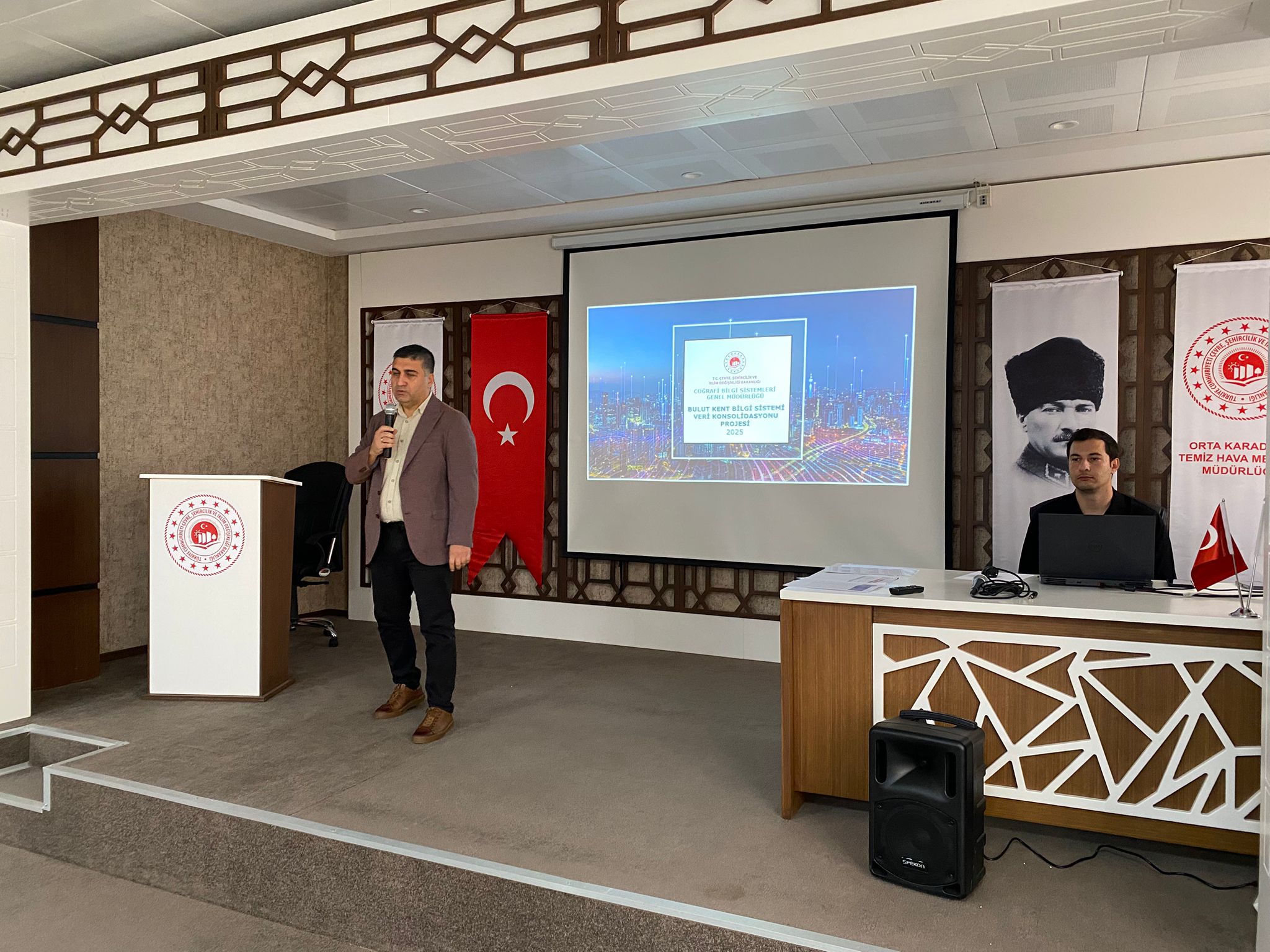 BULUT KENT BİLGİ SİSTEMİ ve VERİ KONSOLİDASYONU TOPLANTISI İLİMİZDE YAPILDI