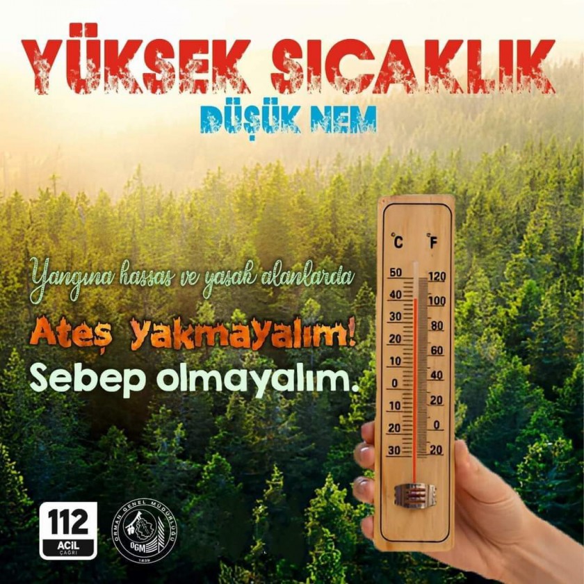 Dikkatli Olalım Ormanlarımızı Koruyalım.