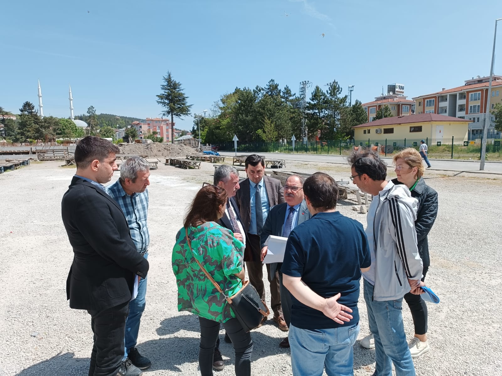 HAVZA'DA KENTSEL DÖNÜŞÜM KAPSAMINDA OLUŞTURULACAK YENİ TİCARETHANE ALANI PROJE ÇALIŞMALARI TAMAMLANMA AŞAMASINDA