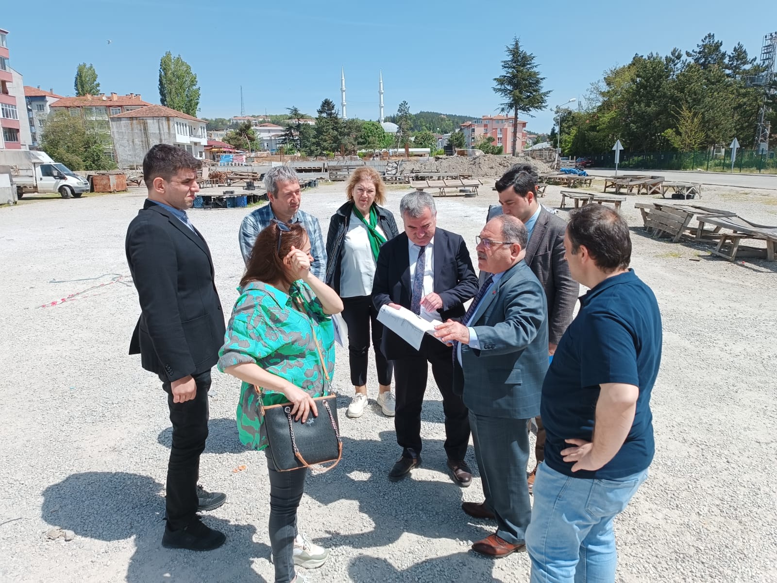 HAVZA'DA KENTSEL DÖNÜŞÜM KAPSAMINDA OLUŞTURULACAK YENİ TİCARETHANE ALANI PROJE ÇALIŞMALARI TAMAMLANMA AŞAMASINDA