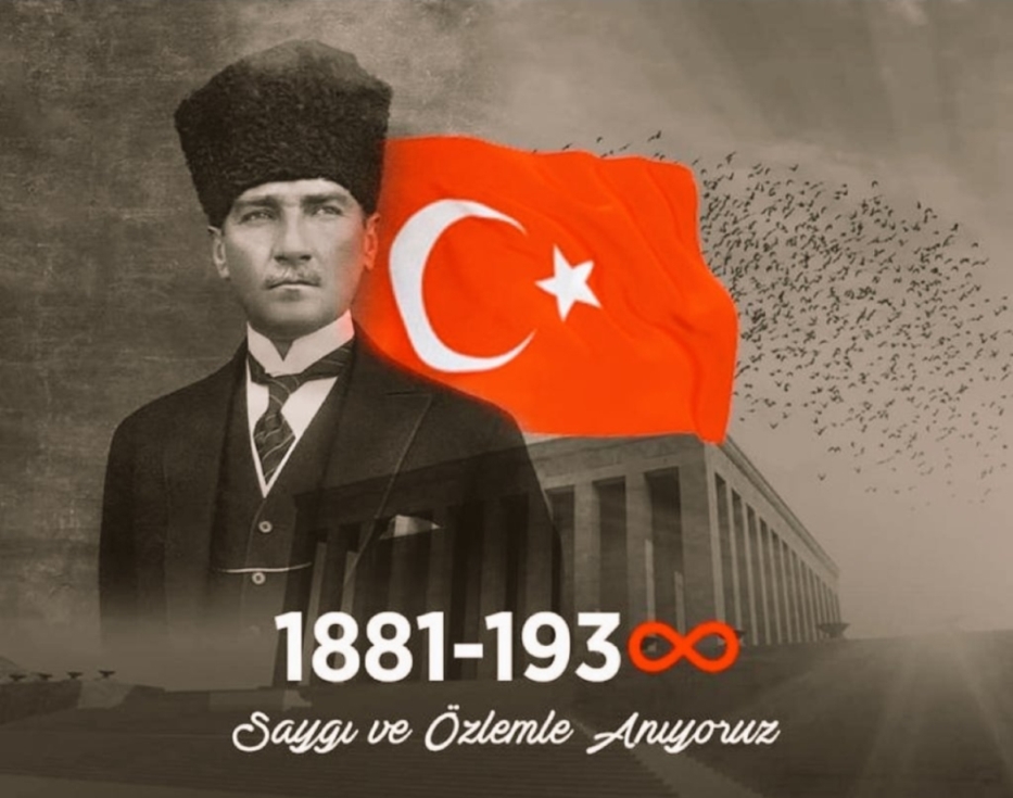 Türk Milletinin kahramanı Ulu Önder Gazi Mustafa Kemal Atatürk' ü saygı ve minnetle anıyoruz.