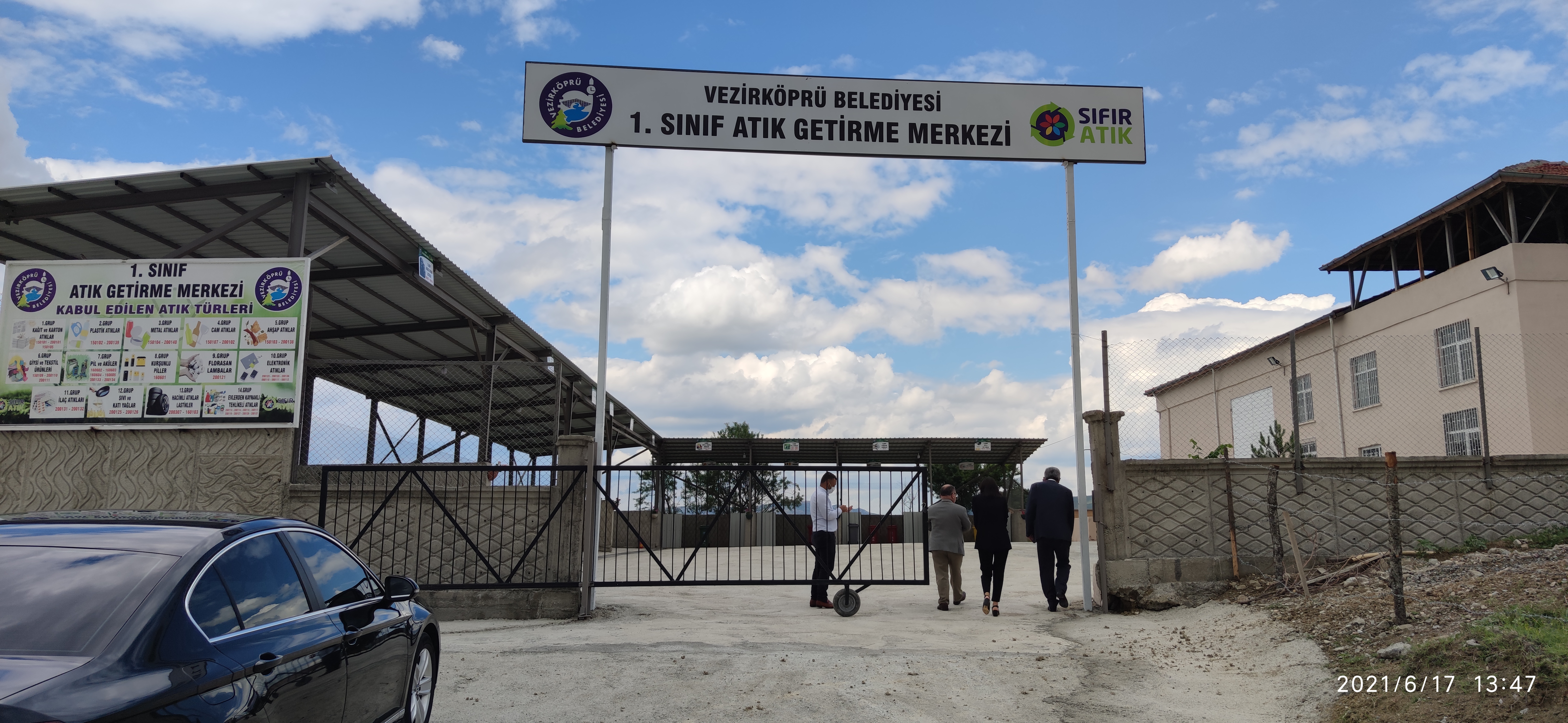 VEZİRKÖPRÜ BELEDİYESİ 1. SINIF ATIK GETİRME MERKEZİ TAMAMLANDI