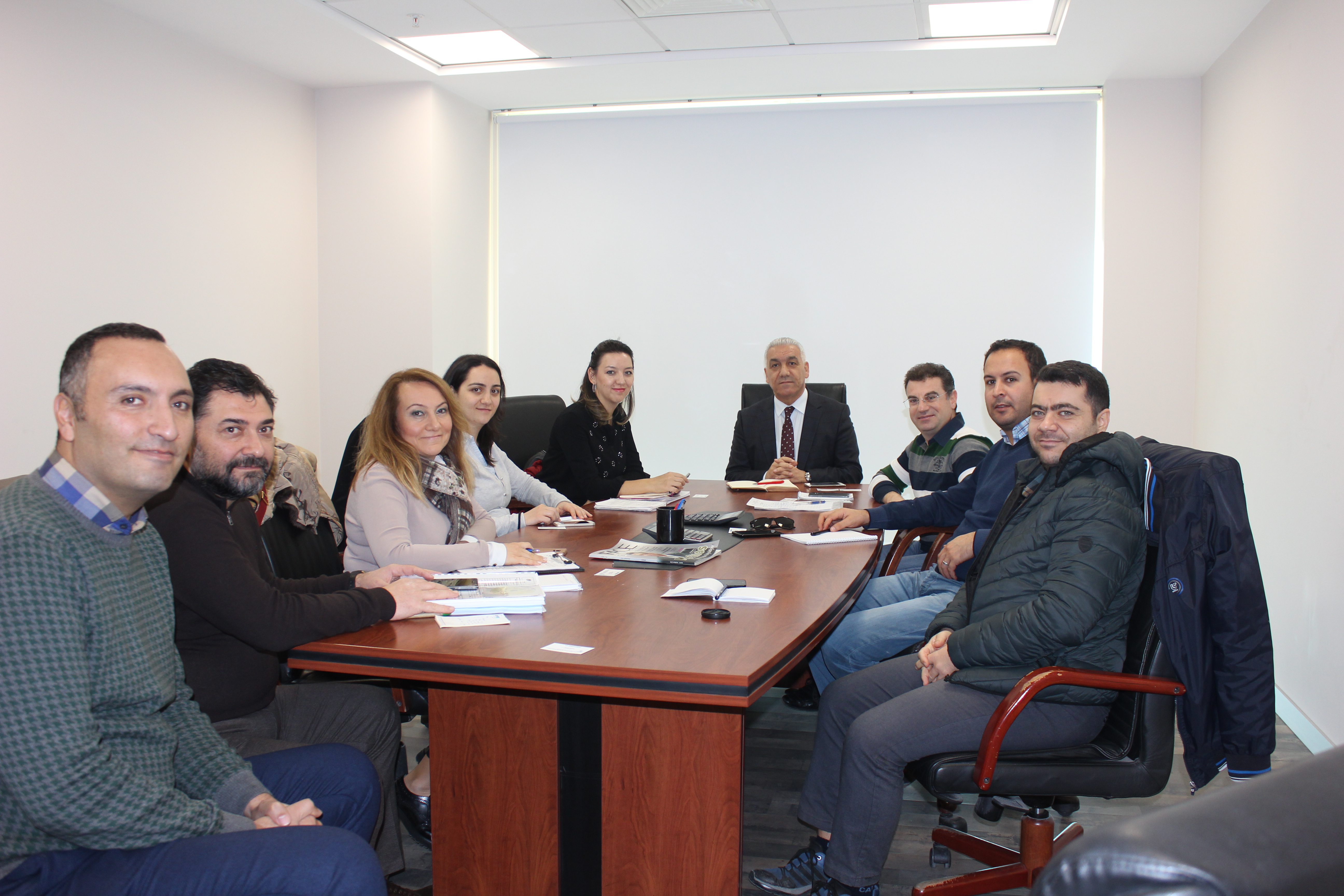 1 Aralık 2017 tarihinde Merinos Halı'ya saha ziyareti gerçekleştirilmiştir.